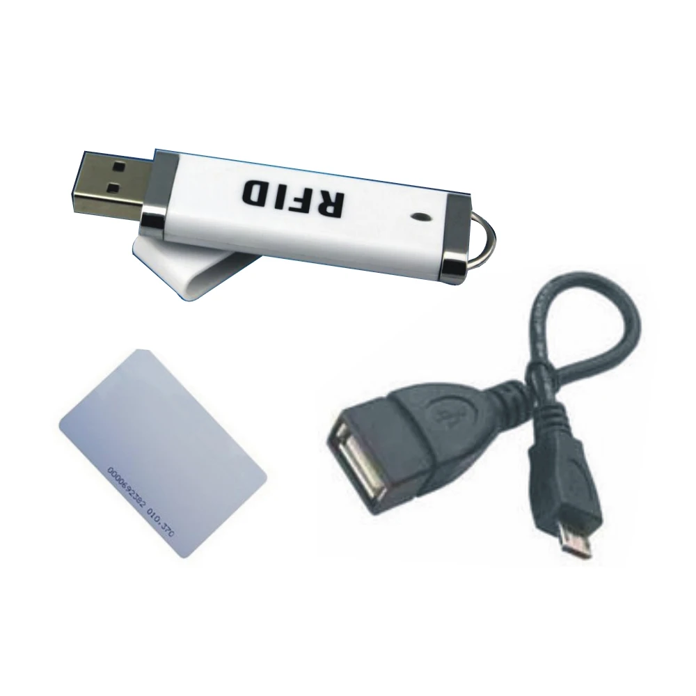 Портативный мини USB RFID ID кардридер 125 кГц воспроизведение и подключение без