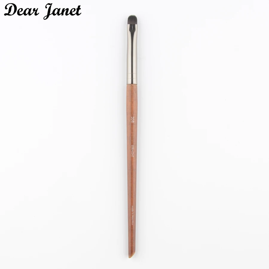 1 шт. Кисточки для макияжа #208 подводка глаз маленькая кисть из натурального