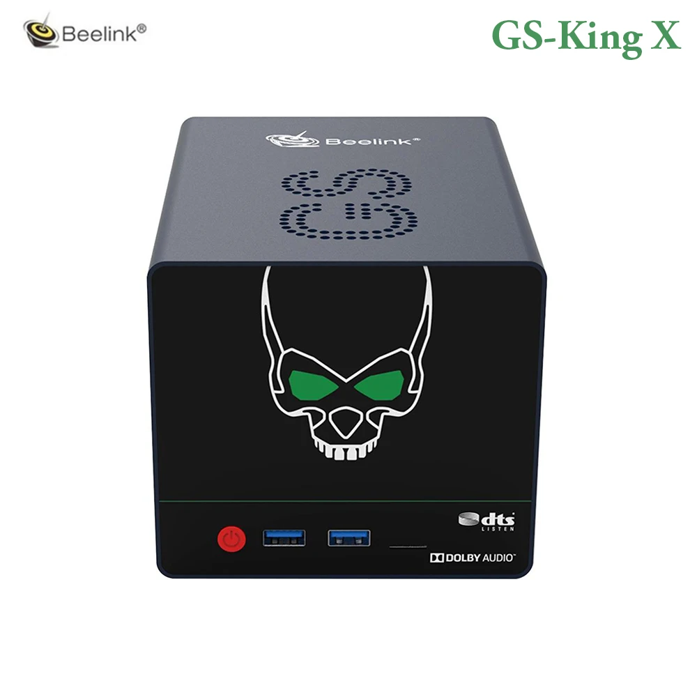 ТВ приставка Beelink GS King X ОС Android 9 0 ОЗУ 4 Гб ПЗУ DDR4/64 ГБ eMMC 4K 2 4G + 5 8G Двойной Wi Fi