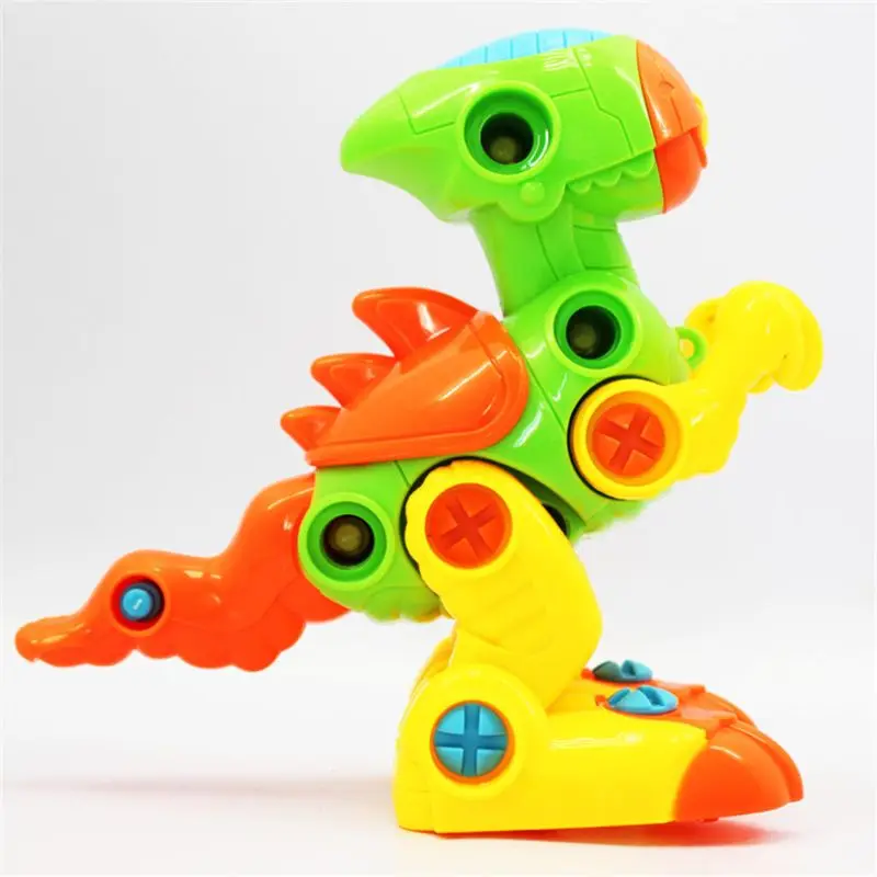 

2020 New NewDinosaurTake Apart Toys Puzzle Screwing Construction Engineering STEM Learning Toy Dinosaur Building Construction