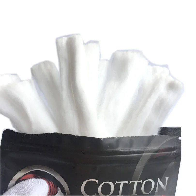 Новое поступление Высококачественная Органическая вата спираль RDA хлопок для RDTA