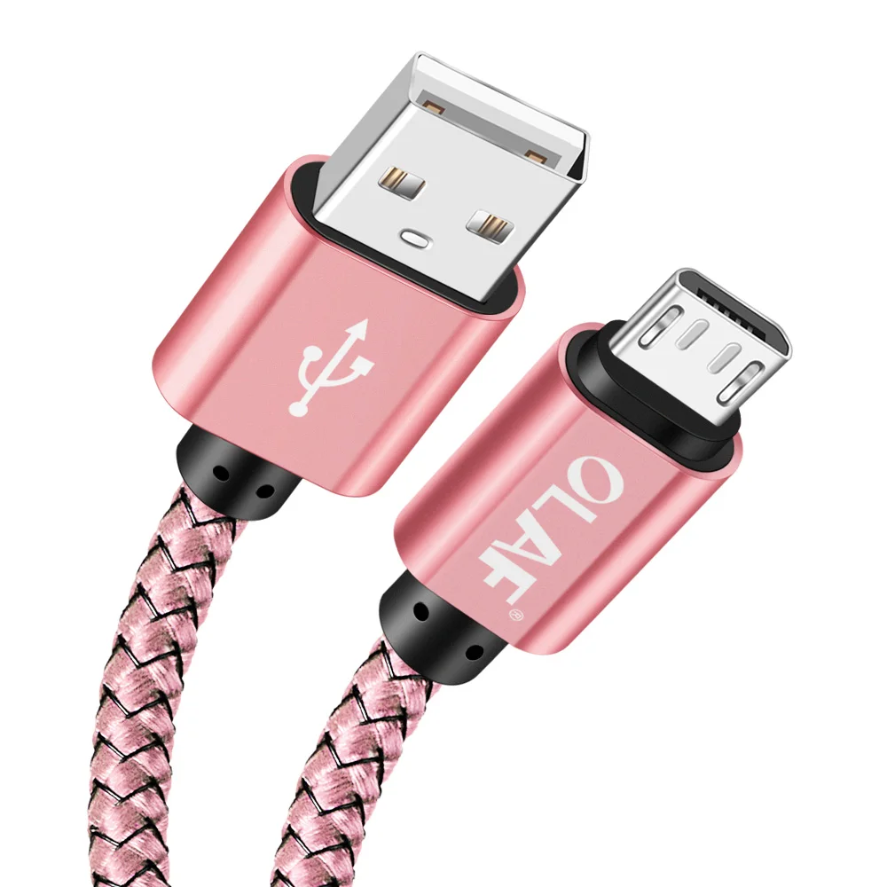 3 м/2 м/1 м кабель Micro Usb 5 в 2.4A зарядный кабель для быстрой зарядки для samsung Xiaomi телефон зарядное устройство кабель Micro-Usb плетеный провод