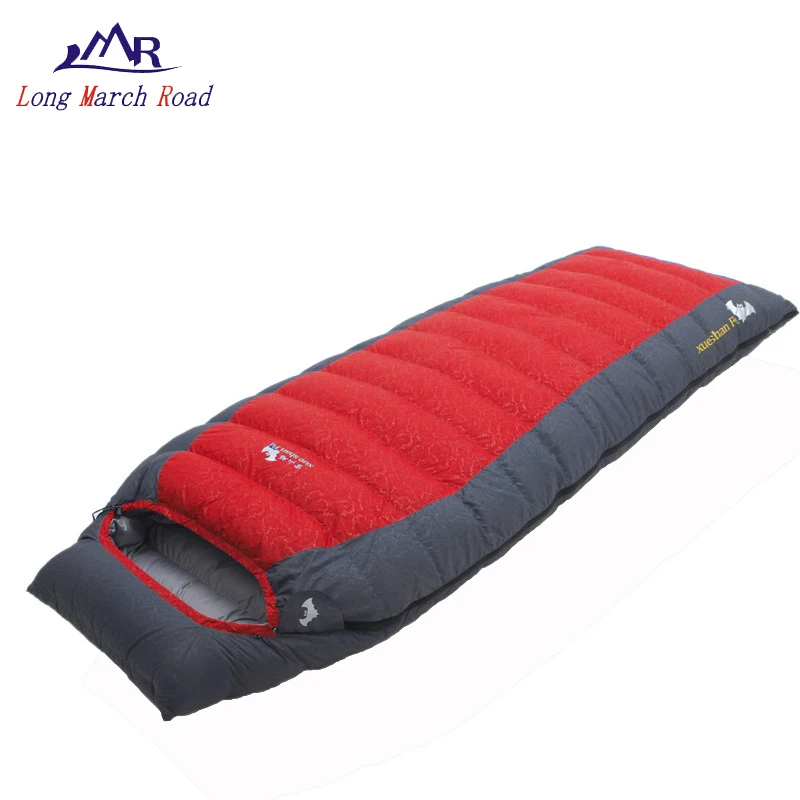 LMR down sleeping bag adult winter 0 degree bags for cold weather hiking bivy ultralight single envelope sleep lays | Спорт и