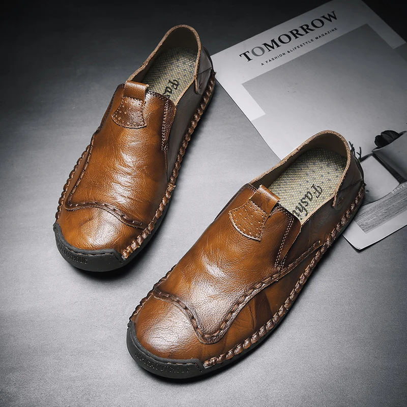 

Sapatos Casual Causal Shoes For Men Leather Casual 2020 Zapatos Casuales Para Hombre De Cuero Spring Informales Man