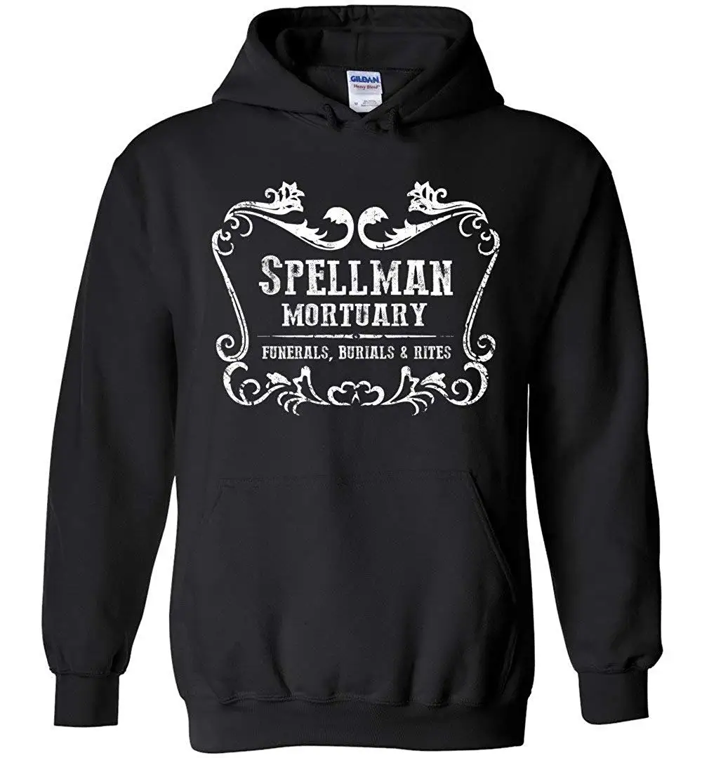 Spellman Mortuary Chilling adventures of Sabrina Inspired унисекс пуловер с капюшоном для мужчин/женщин