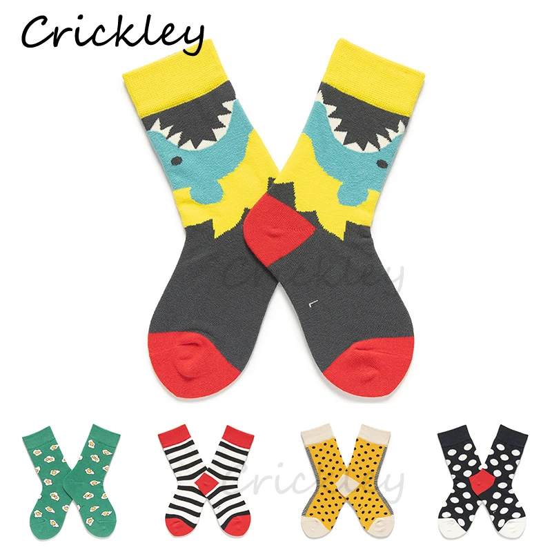 Модные детские носки для мальчиков и девочек на весну осень высококачественные