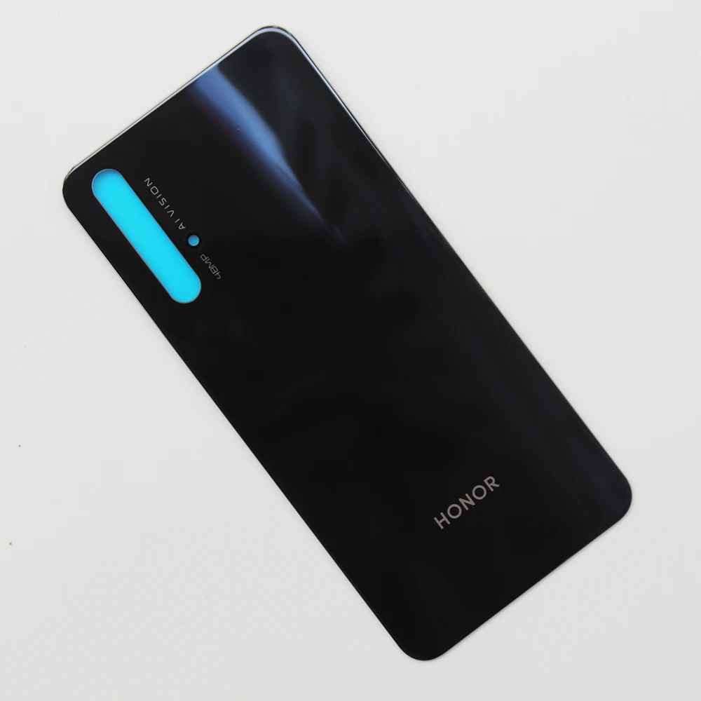 Honor20 Original Back glass Cover For Huawei Honor 20 Door Replacement Hard Battery Case Rear Housing | Мобильные телефоны и