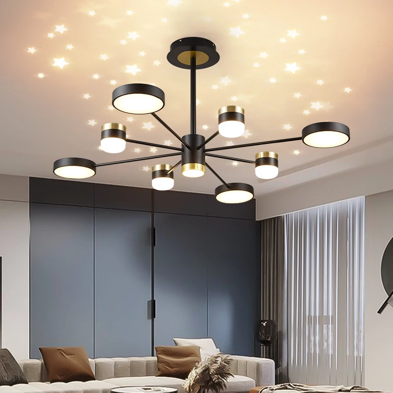 Indoor Chandelier Lamps For Children Room Living Study Bathroom Simple Home Decoration Modern LED | Лампы и освещение