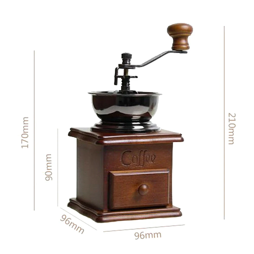 

Classic Coffee Grinder Manual Coffee Maker Mini Coffee Spice Mill Machine Stainless Steel Kitchen Appliances