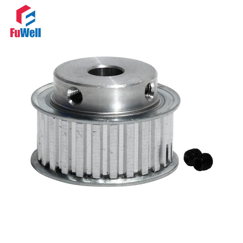 

XL-25T зубчатый шкив 16 мм ремень Ширина зубчатая передача шкив 8/10/14/15/19 мм Диаметр Алюминий сплав 25 зуб XL передачи шкив