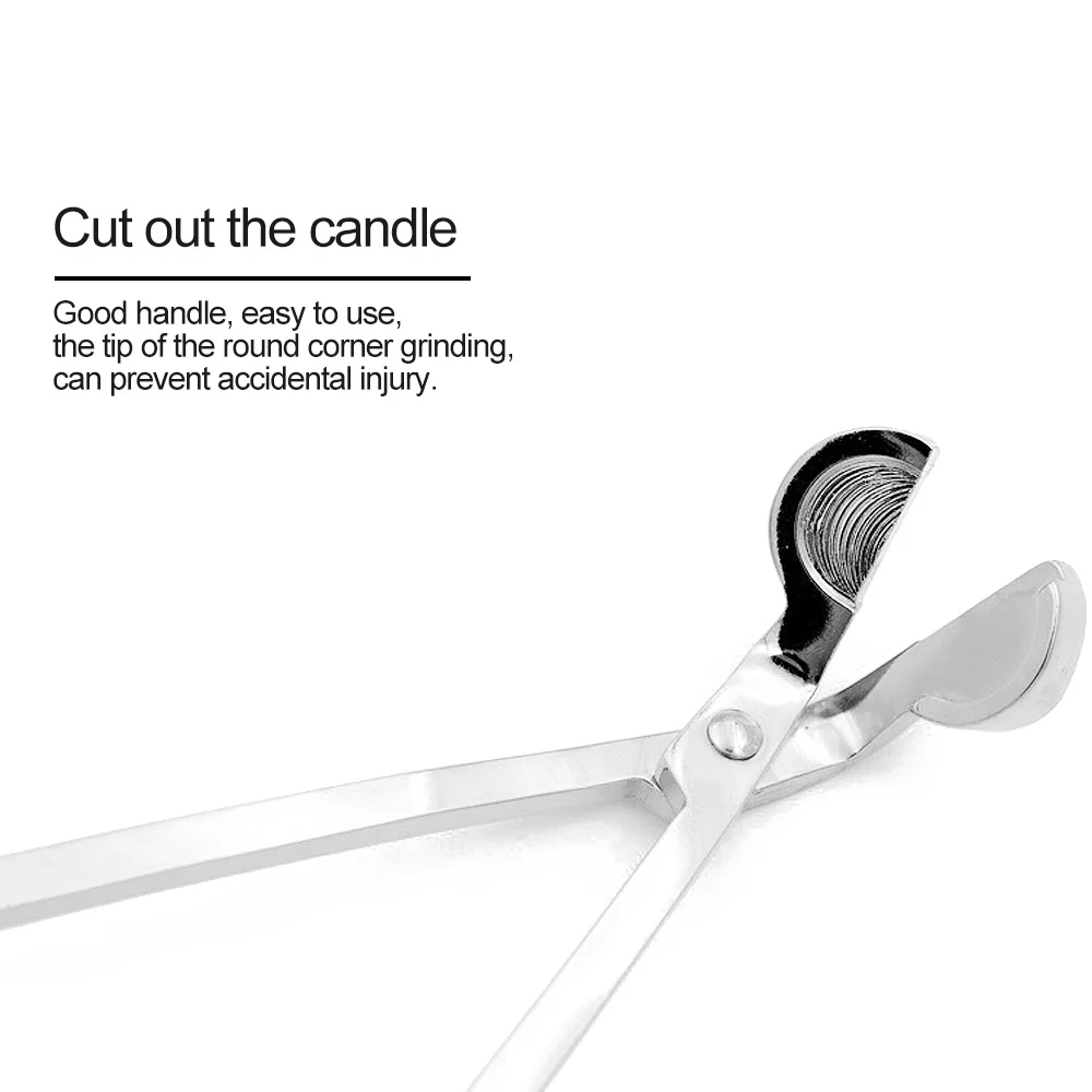 Высококачественная Свеча из нержавеющей стали триммер для фитилей отделка