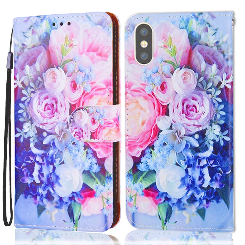 Чехол-Кошелек Для Vodafone Smart V11 V10 N10 X9 E9 Ultra 6 Prime 7 роскошный мультяшный чехол с