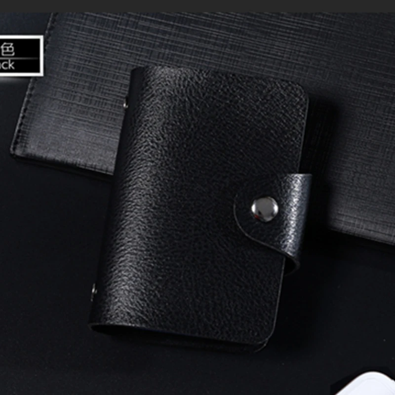 2Pcs/Lot Car PU Leather 24 Bits Storage Card Case Business Holder Credit Passport Wallet ID Bags | Автомобили и мотоциклы