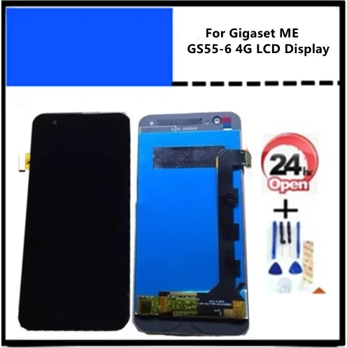 Высокое качество для Gigaset ME GS55 6 4G MSM8994 ЖК дисплей Дисплей и сенсорный экран Экран
