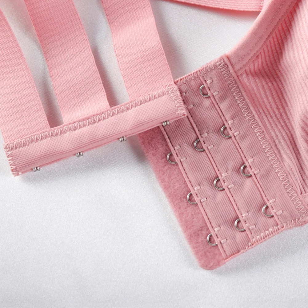 

2020 New Bra Top Solid Color Women Sexy Strapless Sport Casual Padded Bra Tube Top Underwear Breathable Soft Bra 6 Colors