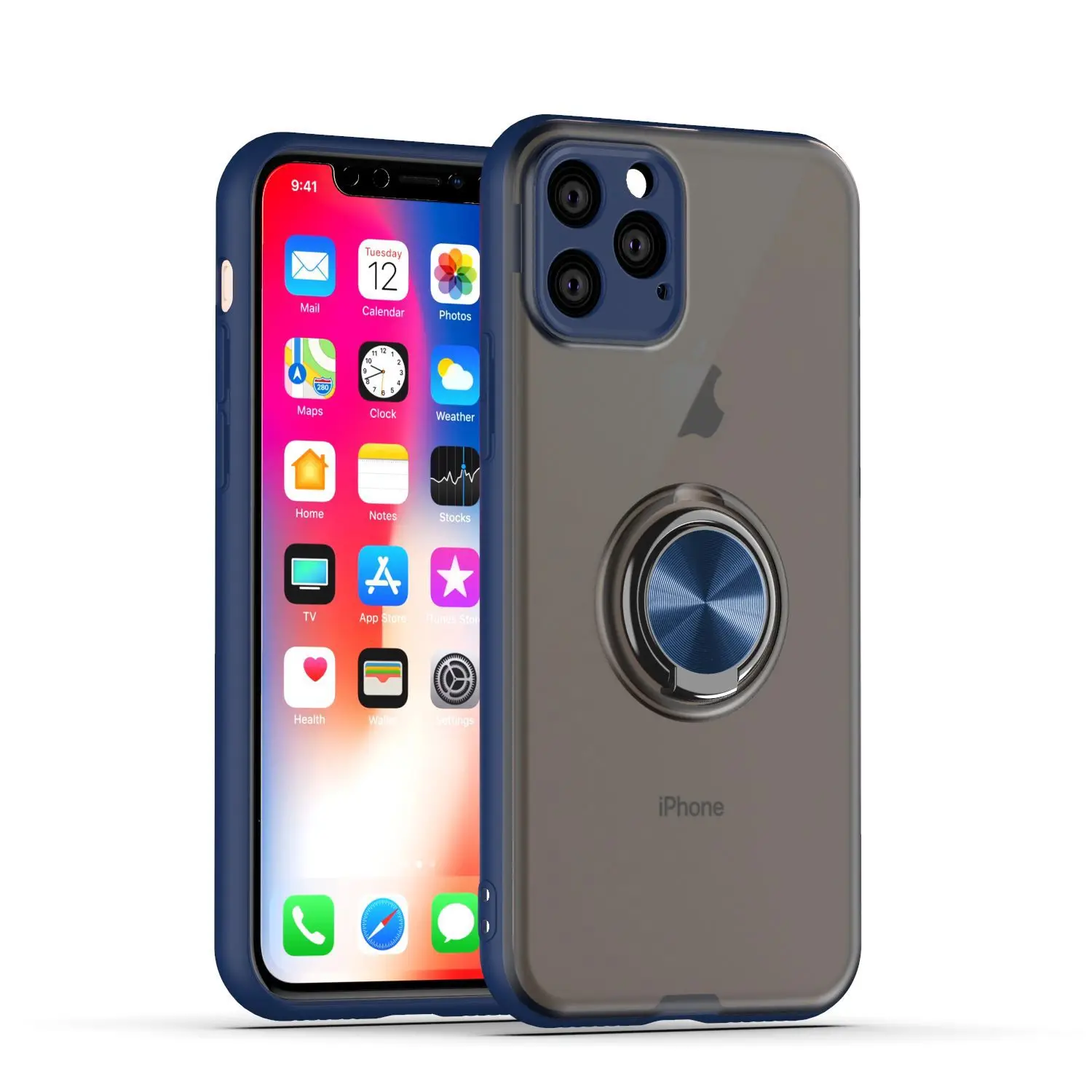 Для IPhone 6 7 8 Plus яркая кожа второго поколения XS MAX автомобильное магнитное кольцо XR