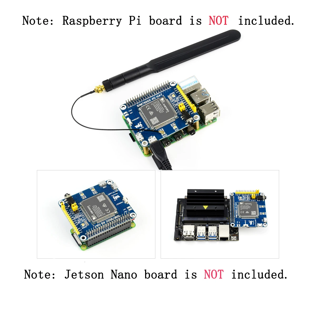GPS-модуль 3G 4G LTE GNSS защитный стартовый комплект для RPI RPI4 Raspberry Pi 3 Model B 3A 3B Plus 4 4B Zero 2 W
