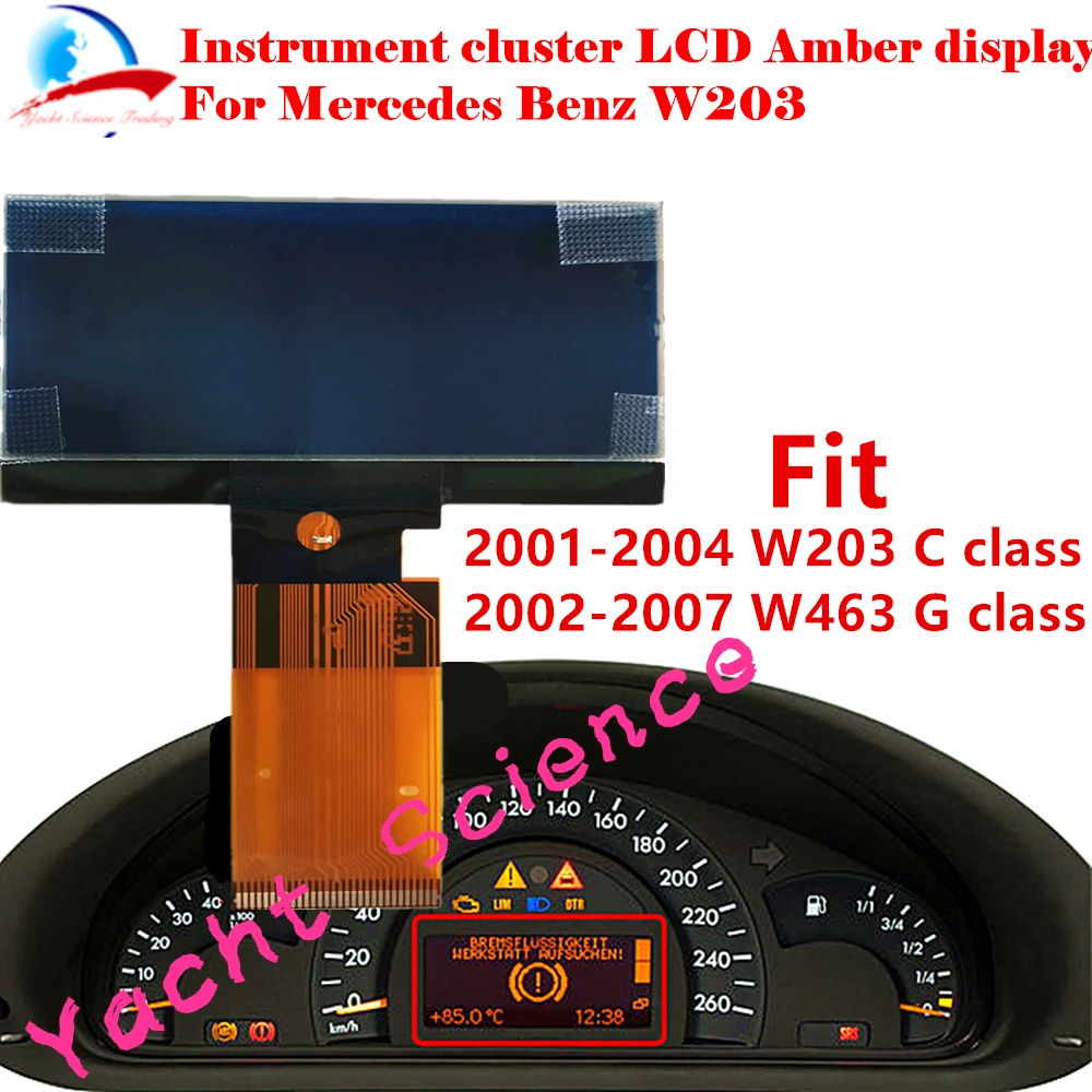 Экран приборной панели Vdo для Mercedes Benz W203 C CLASS C200 C230 C300 C350(2000 2007)|Комбинация