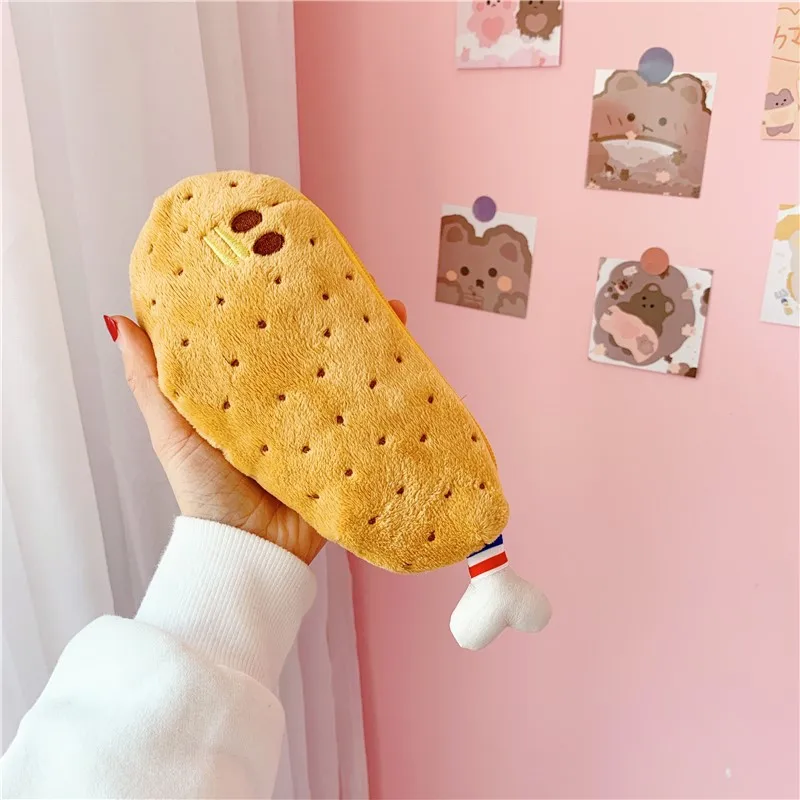 Пенал в Корейском стиле INS для девочек супер милый чехол карандашей с куриными