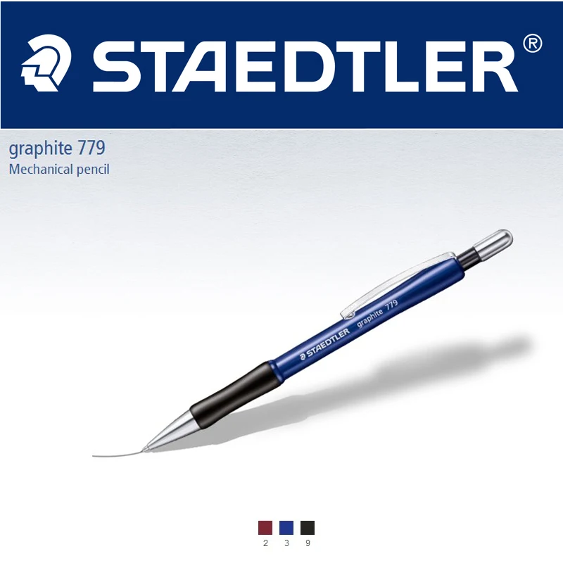 Staedtler графитовый 779 механический карандаш 0 5/0 7 мм черный/синий/красный цвета для