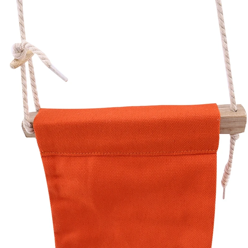 

Mini Office Foot Rest Stand Desk Feet Hammock Orange