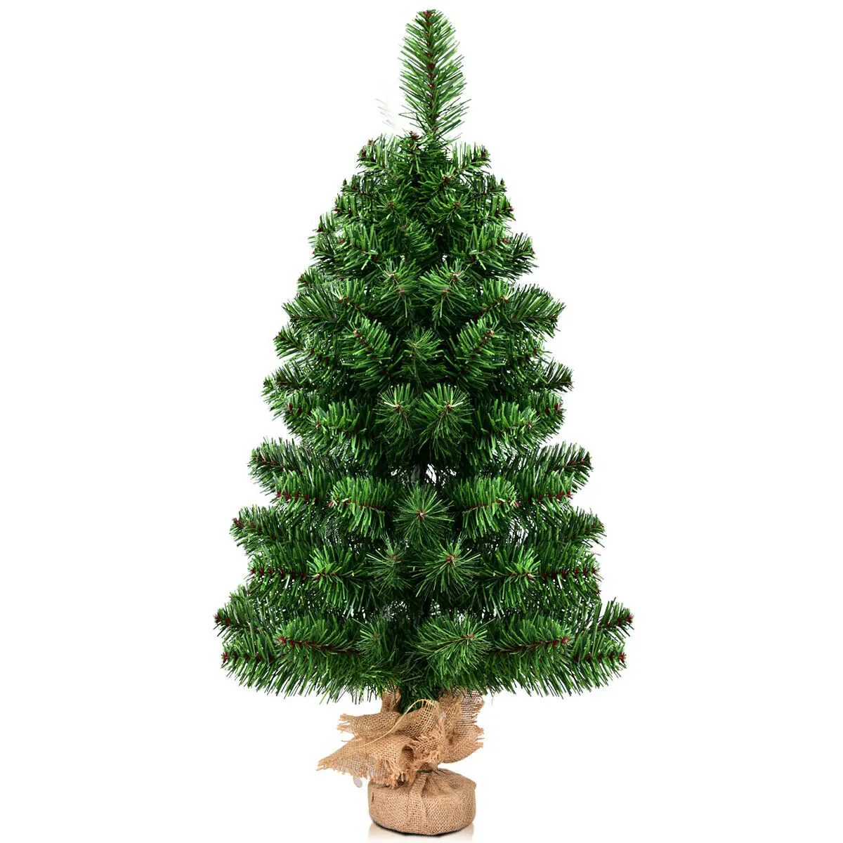 

3Ft Artificial PVC Christmas Tree Tabletop Holiday Season Decoration Home Decor CM20722