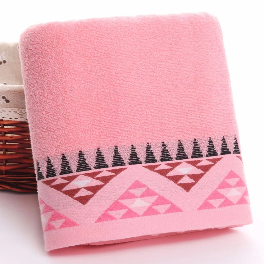 Геометрическое мягкое полотенце с принтом, набор из хлопка 70*140 см, полотенце для лица для взрослых, Большое банное спортивное полотенце для дома, 3 шт