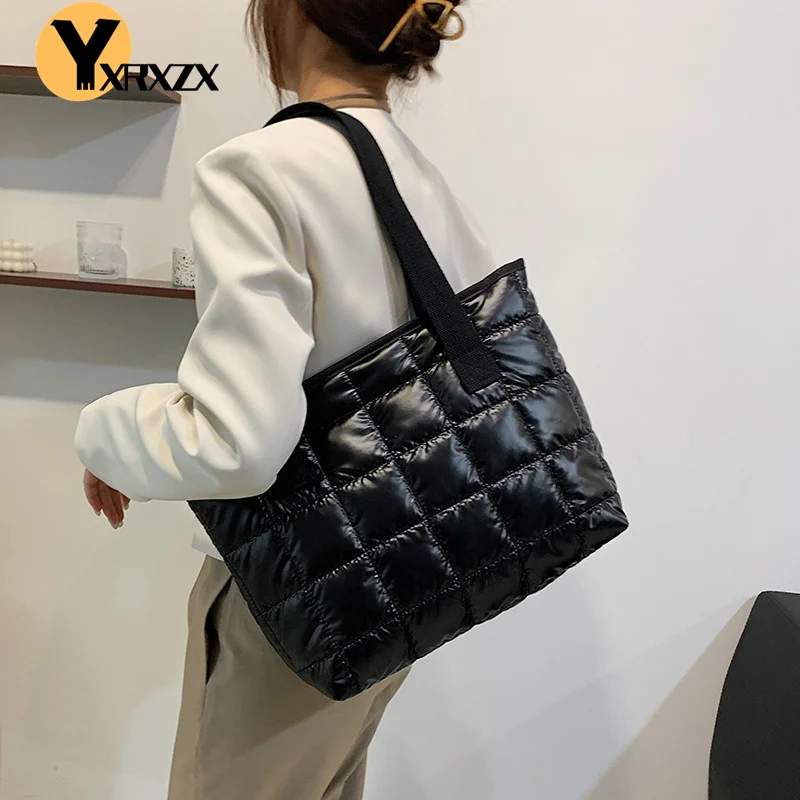 Модная большая сумка-тоут с подкладкой дизайнерская клетчатая женская сумка на