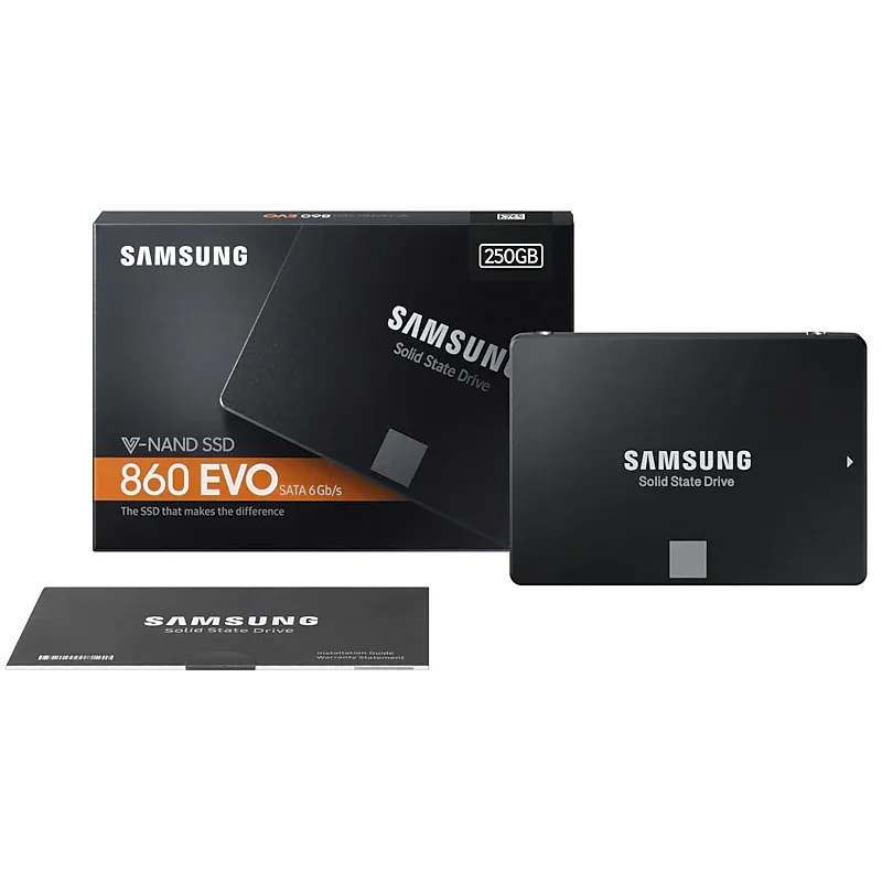SAMSUNG 860EVO SSD 500 Гб Внутренний твердотельный накопитель 1 ТБ жесткий диск 250 SATA3 2 5