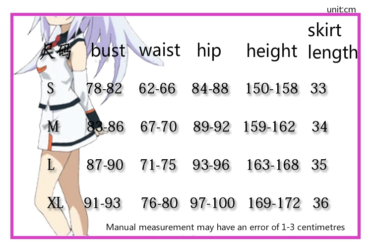 

Anime Plastic Memories Uniform Island Costume Women Girls Full Set Sailor Suit Christmas Party Carnival Uniform Purple Long Wigs