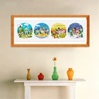 Набор для вышивания крестиком, китайский Набор для вышивания крестиком, Набор для вышивания рукоделия, пакеты для рукоделия, хлопковая ткань, нить, новый дизайн, вышивка so3102