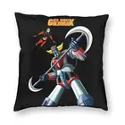 Роскошные наволочки для подушек НЛО робот Золотой Дрейк из полиэстера, Аниме Манга, наволочка для дивана, автомобиля, квадратная подушка, украшение для чехла