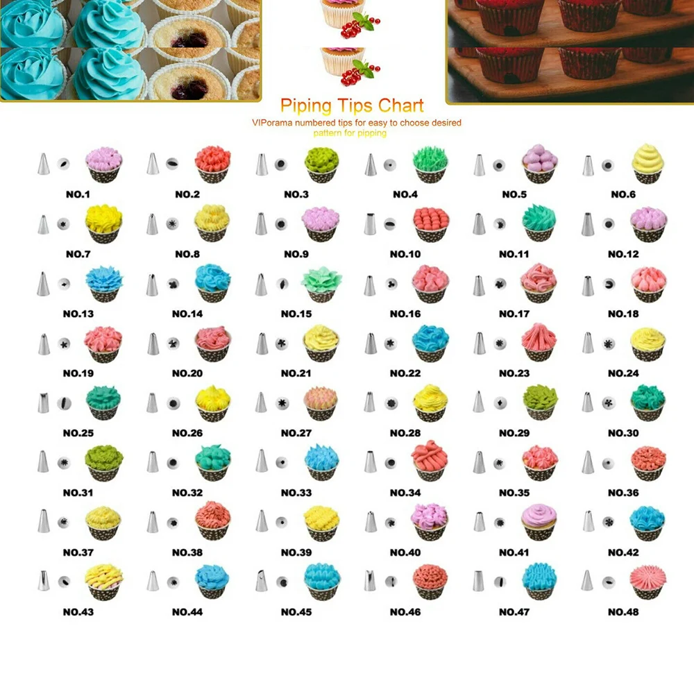 106 шт. комплект для украшения торта инструмент выпечки помады поворотная труба