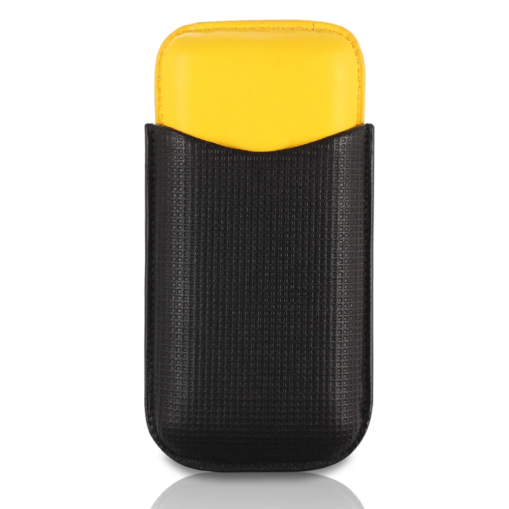 GALINER кожаный чехол для сигар дорожный увлажнитель карман 3 трубки держатель Humidor