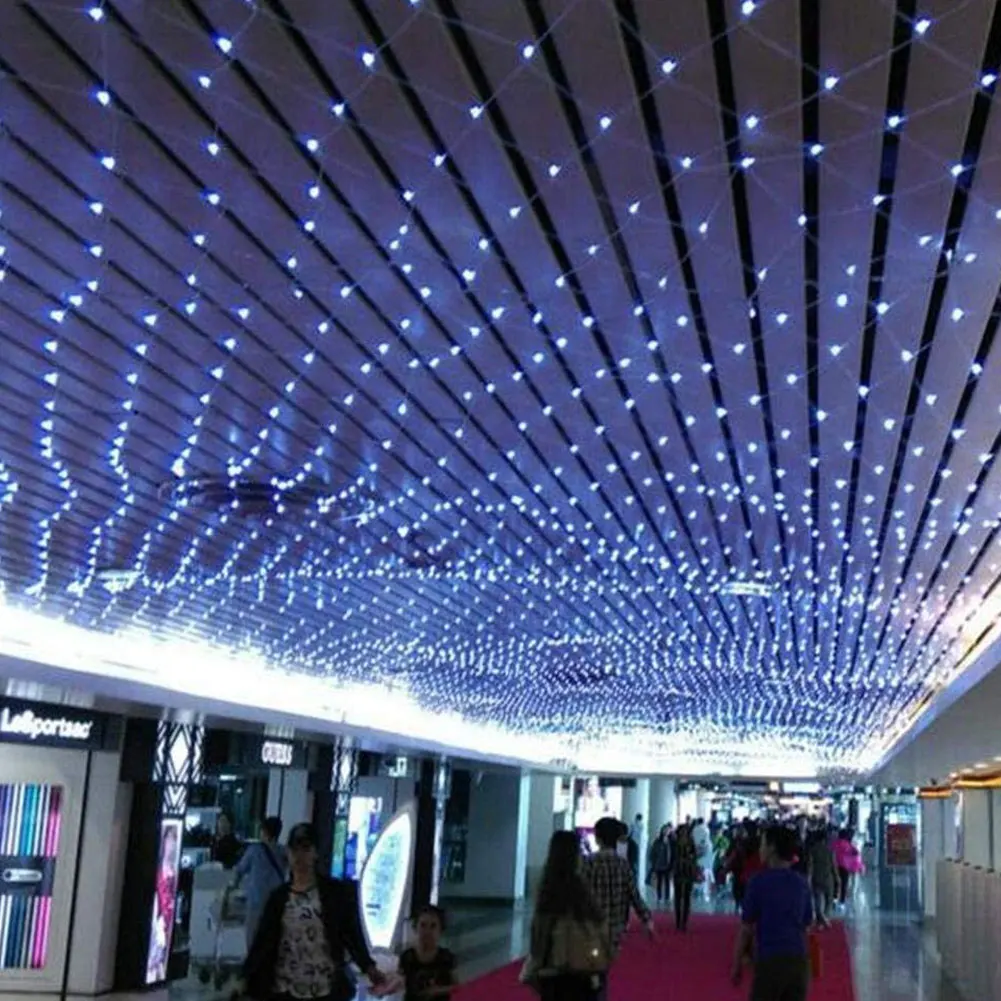 

3x2M LED Fairy String Lights Waterproof Mesh Curtain Lamp With 200 LED Garden Decorations Lights For New Year Wedding Birthday
