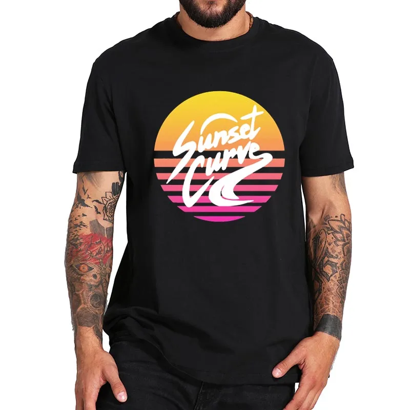 

Julie And The Phantoms Sunset Curve T Shirt Musical Comedy-Drama TV Series Band T-Shirt 100% Cotton Short Sleeve EU Size Tees