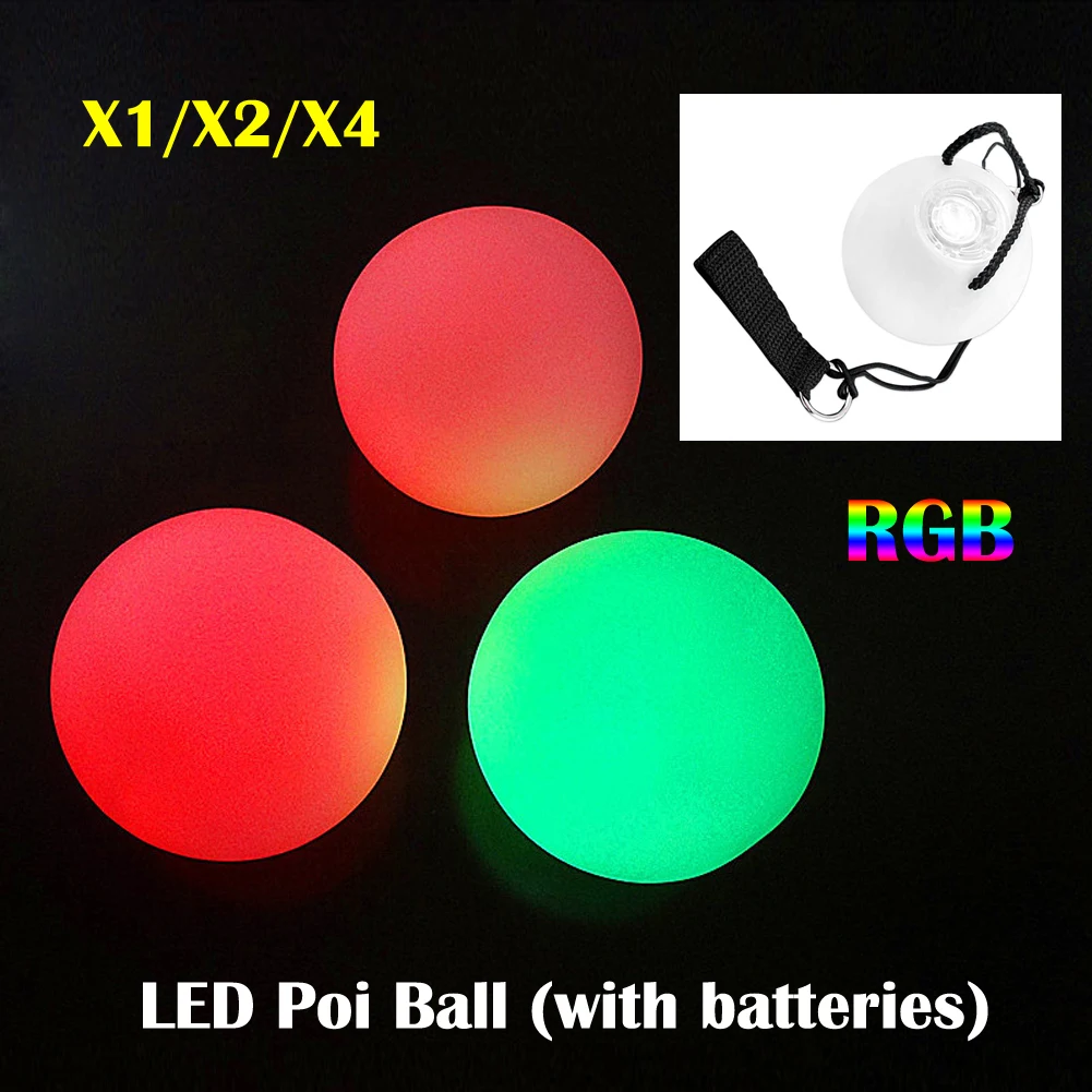 2018 Новый Цвет меняющийся светодиодный POI мячи для танца живота уровня муляж руки