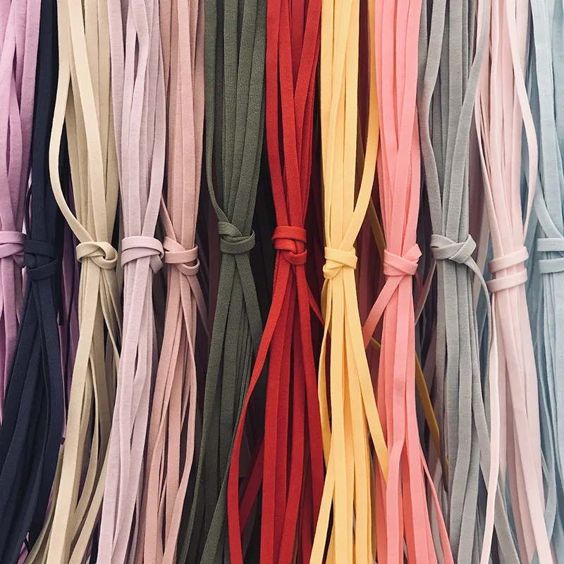 10 ярдов 5 мм швейная эластичная лента красочная высокая для масок одежда резинка