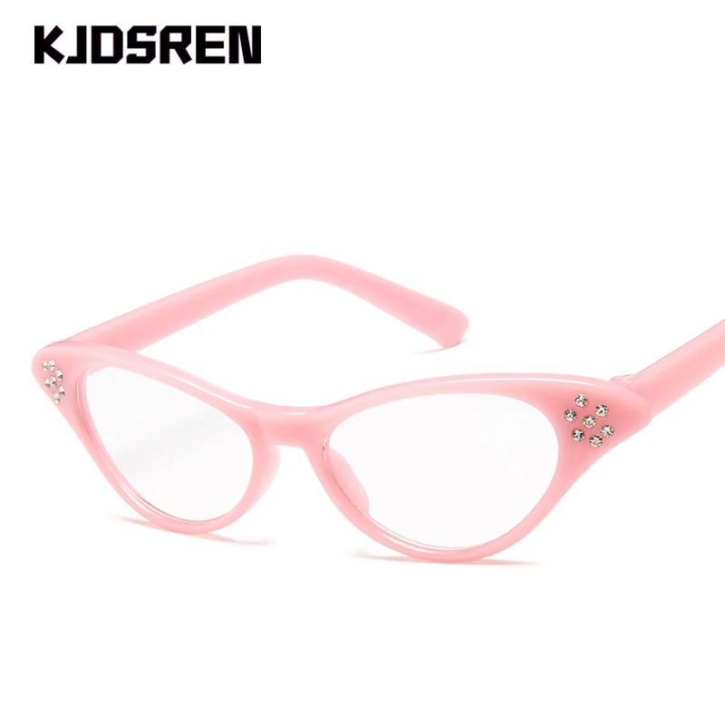 Женские винтажные треугольные очки кошачий глаз в стиле ретро | Аксессуары для