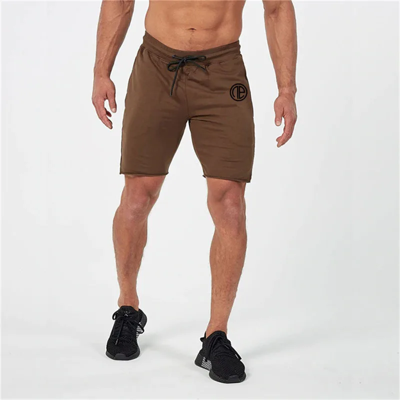 army green YEMEKE шорты для спортзала мужские короткие брюки Беговые брюки в повседневном стиле мужские шорты спортивные брюки для фитнеса мужские тренировочные шорты - Цвет: army green