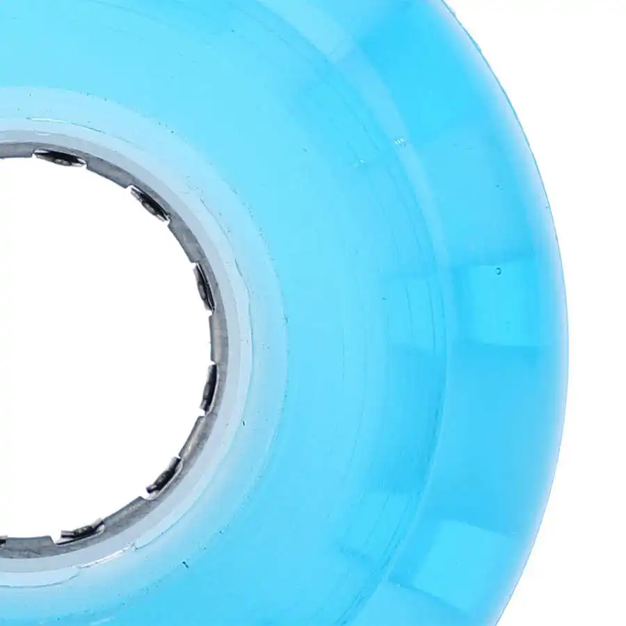 4pcs Skateboard Wheels High Elastic PU Flashing Wheel 52mm Professional Anti-Skid No Noise | Спорт и развлечения