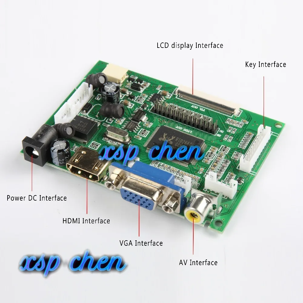 ЖК экран CLAA062LA02 CW 6 2 дюйма сенсорный с HDMI VGA 2AV 50 контактная плата драйвера