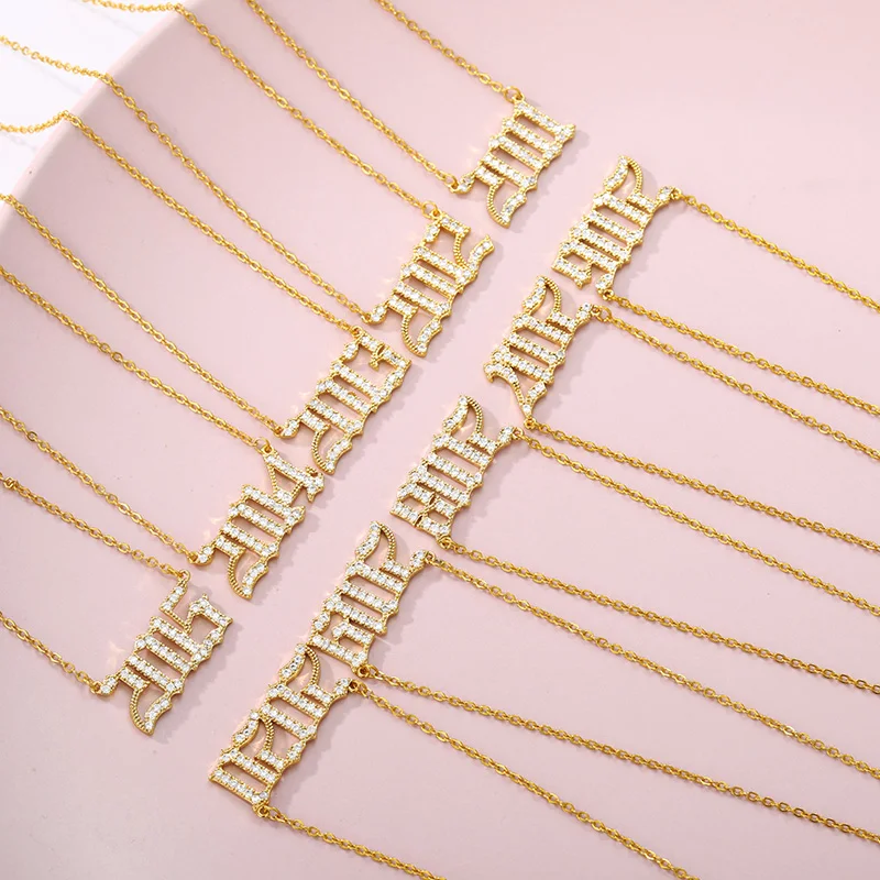 Старинное английское ожерелье 1985-2020 года медное ювелирное изделие с кристаллами