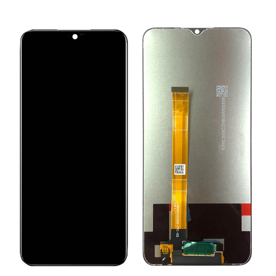6 5 for oppo realme c21y lcd display touch screen digitizer assembly rmx3261 rmx3263 for realme c21y lcd free global shipping