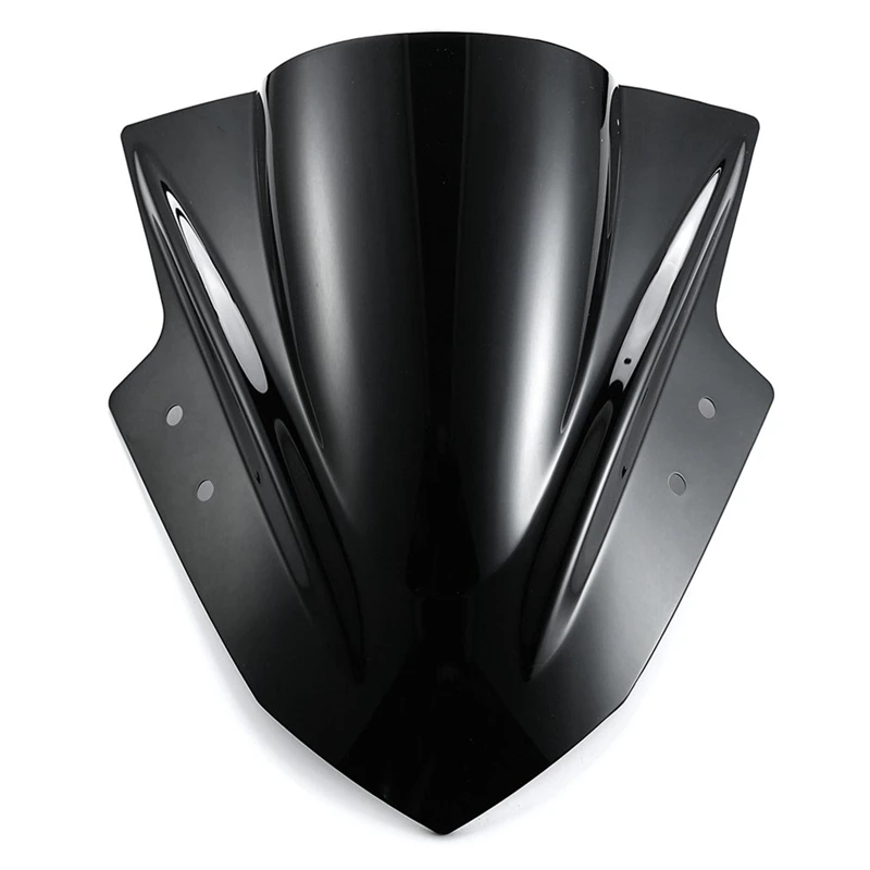 Лобовое стекло мотоцикла с двойным пузырьком для Kawasaki Ninja 300 EX300 2013 2014 2015 2016 2017