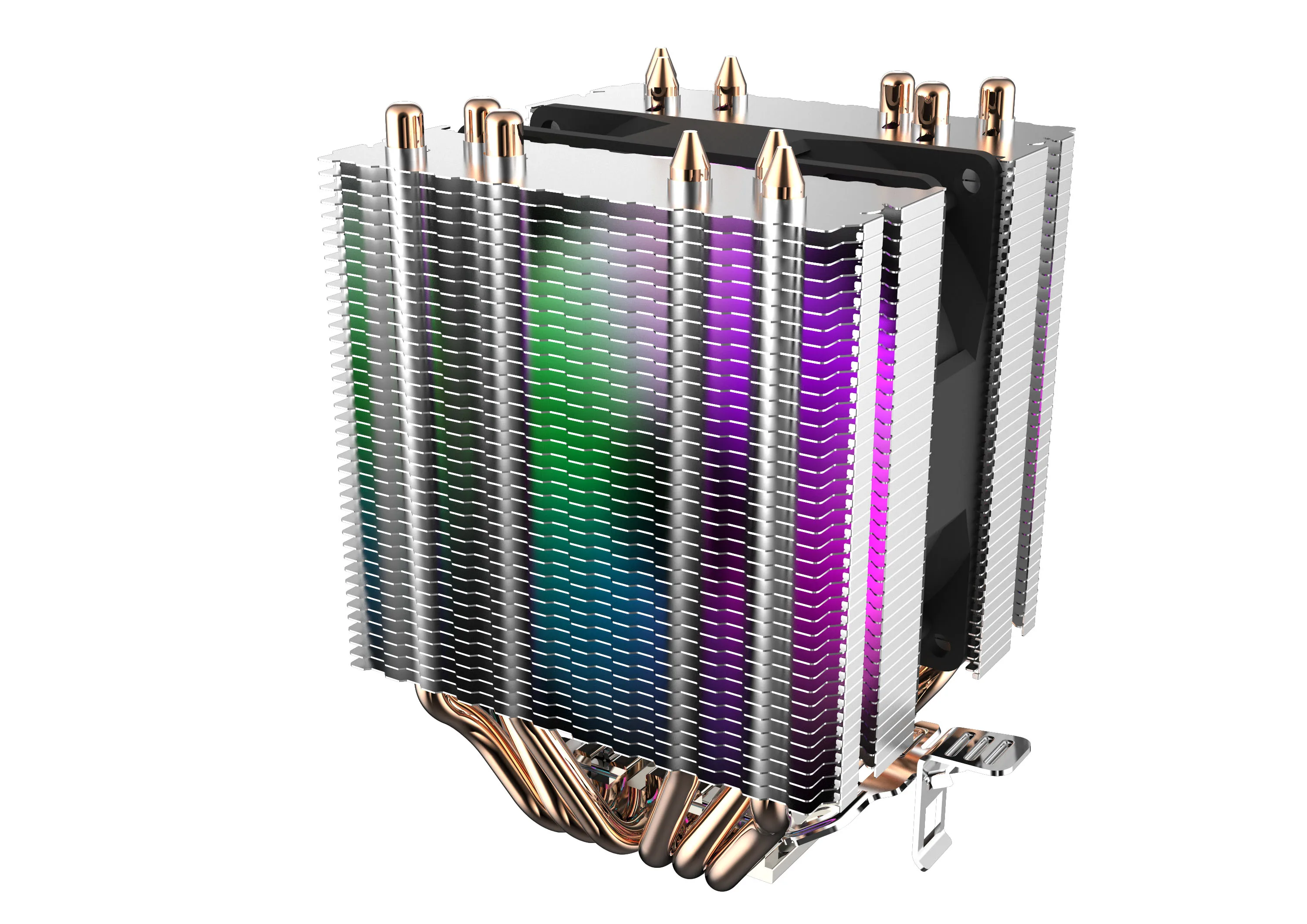 Кулер для процессора Darkflash 3 контакта 90 мм вентилятор компьютера LGA/2011/775/115x/1366