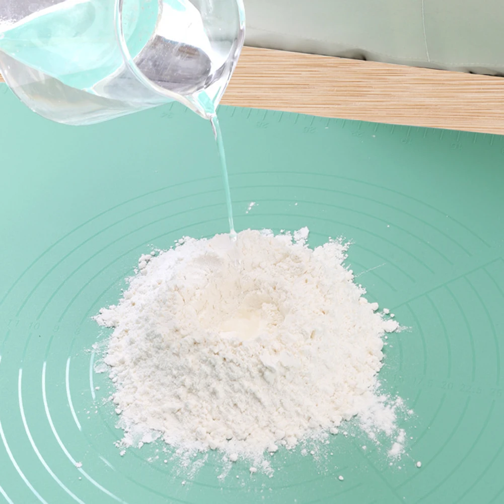 

Non Stick Silicone Rolling Mats Pastry Thick Bakeware Dough Kneading Maker Mat Dough Pad Baking Pastry Bakeware Part