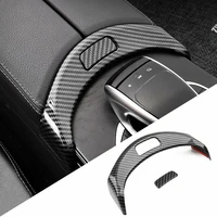 car armrest box button frame switch button frame sticker trim cover for mercedes benz c class w205 glc x253 2015 2020