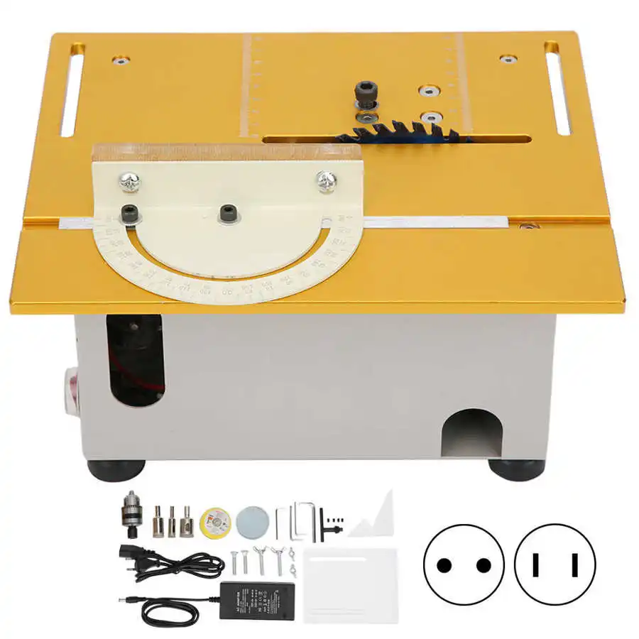 DIY многофункциональная деревообрабатывающая мини пила Настольная режущий