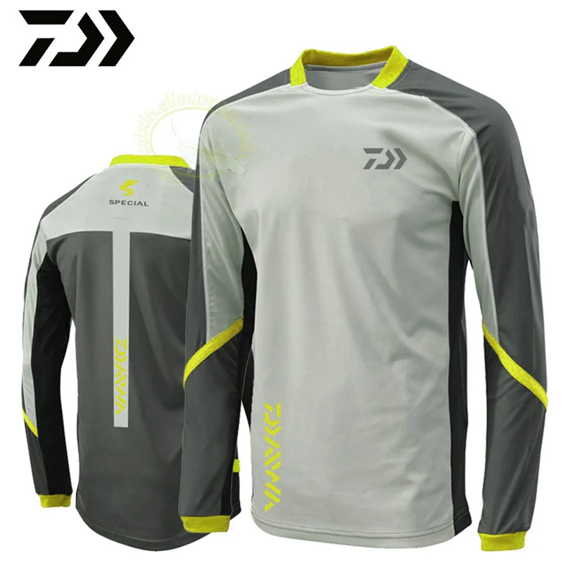 2019 Новинка Лето dawa рыболовство толстовка дышащая анти-УФ защита от солнца